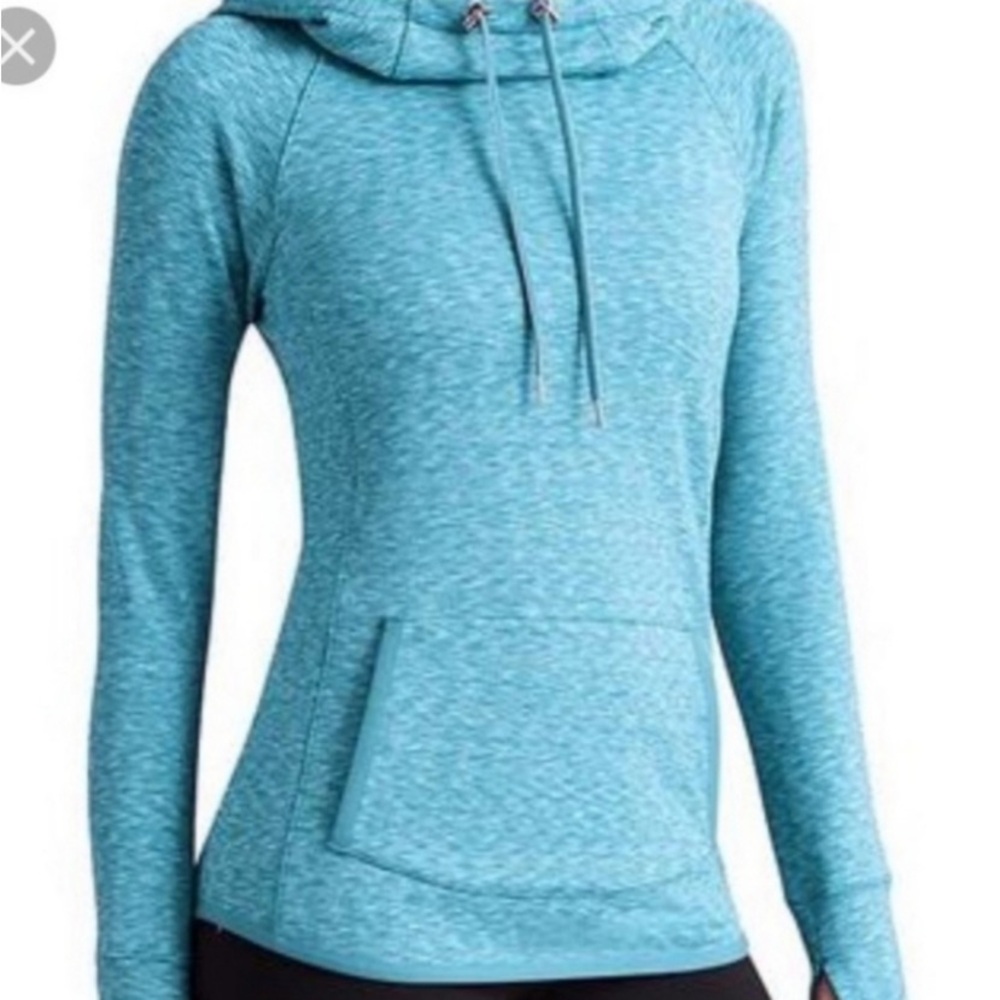 Athleta Tranquility Hoodie Space Dye Pullover